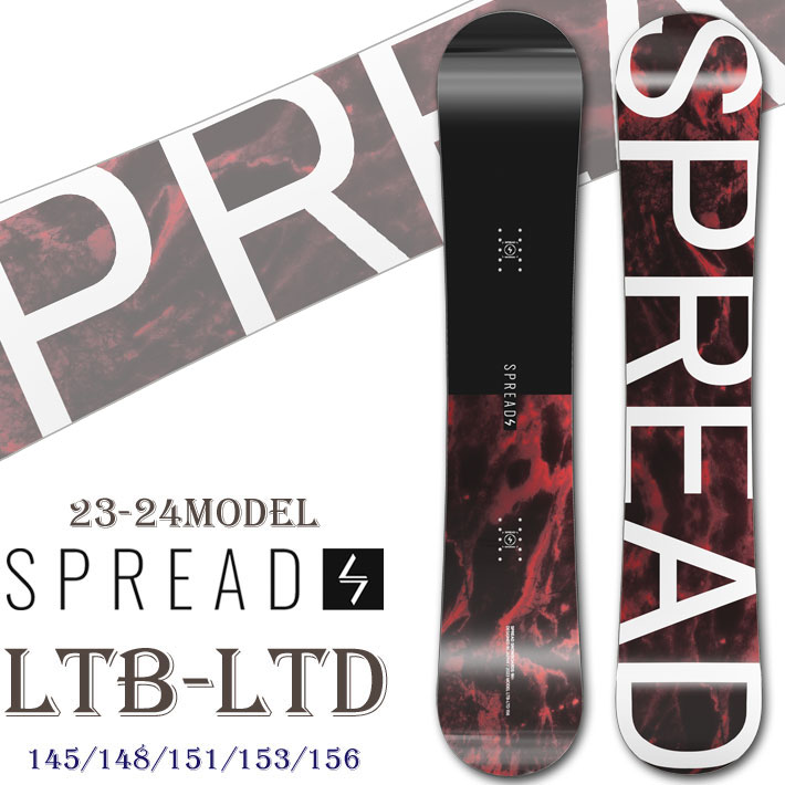 楽天市場】[早期予約] 23-24 SPREAD スノーボード LTA-F SNOWBOARD