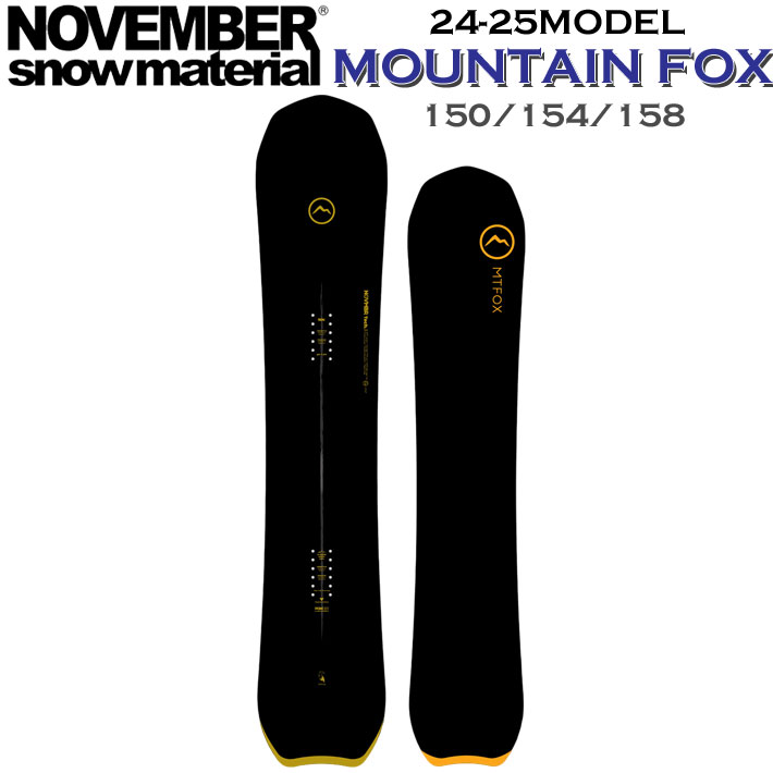 スノーボード November Mountain Fox 154cm 23-24 スノーボード November Mountain Fox 154cm 23-24 楽天市場