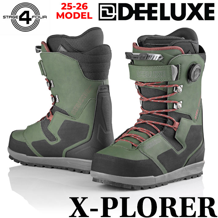 スノーボード DEELUXE X-PLORER 24-25モデル. DEELUXE .『 X-PLORER 』. Pacific . ディー
