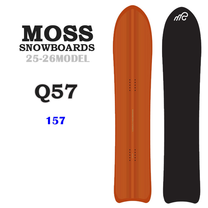 楽天市場】[予約商品] 25-26 モス スノーボード Q505 150.5cm Q