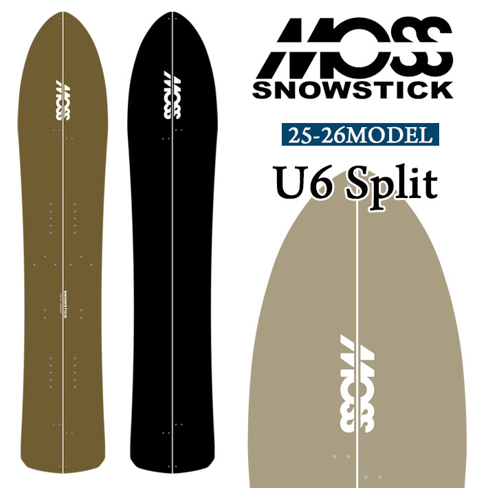 MOSS SNOWSTICK 58PT EX パウダーボード 予約商品] 25-26 MOSS SNOWSTICK パウダーボード EXシリーズ