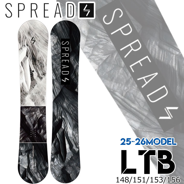楽天市場】[PV動画] [予約商品] 25-26 SPREAD スノーボード LTB