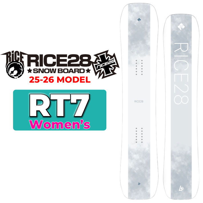 楽天市場】25-26 RICE28 スノーボード ライス 28 RT7 アールティー