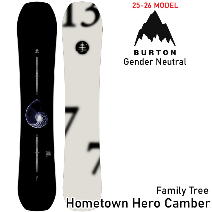 BURTON ファミリーツリー　Hometown Hero スノーボード　146 Burton ファミリーツリー hometown hero 152 Burton Family Tree