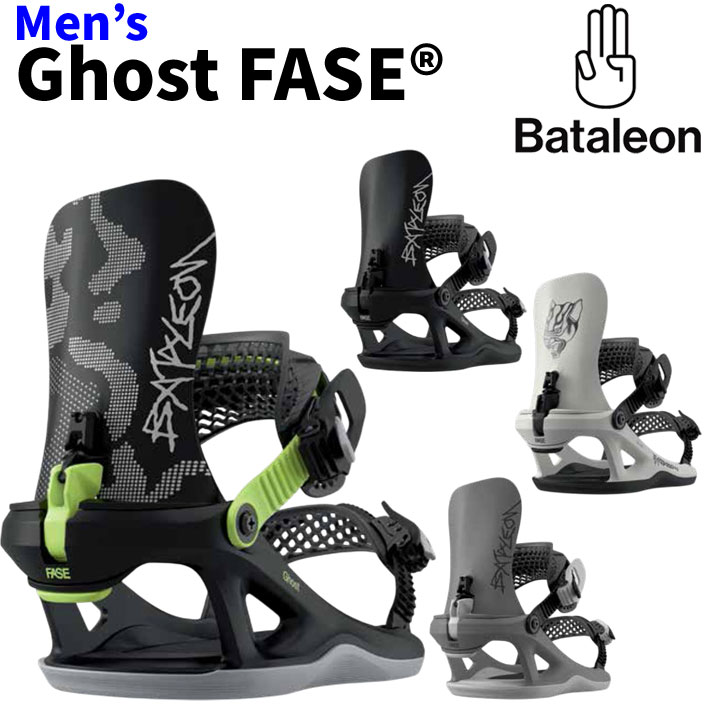 [予約商品] 26-27 Bataleon フェイズ システム バタレオン ビンディング FASE System Ghost FASE ゴースト Men's メンズ BINDING スノーボード バインディング 2026 2027 日本正規品｜フォローズ　surf＆snow