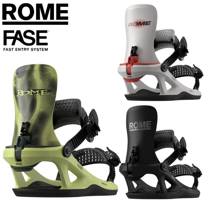 [予約商品] 26-27 ローム ビンディング ROME VOLT FASE ボルト FASESystem フェイズ システム Men's メンズ BINDING スノーボード バインディング 2026 2027 日本正規品 32,175円