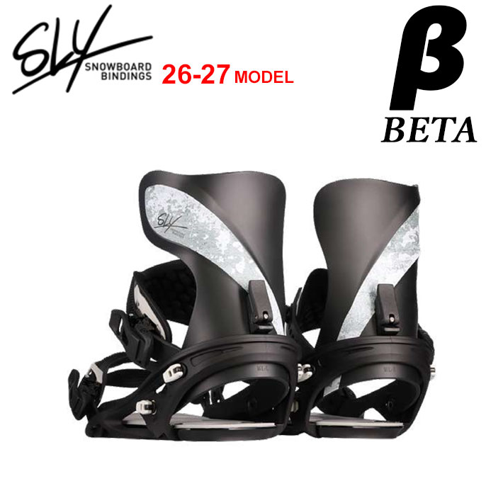 [予約商品] 26-27 スライ SLY ビンディング β BETA ベータ グラトリ グラトリ専用 BINDING スノーボード バインディング 堀内 礼 藤田 周 FLUX フラックス 2026 2027 日本正規品