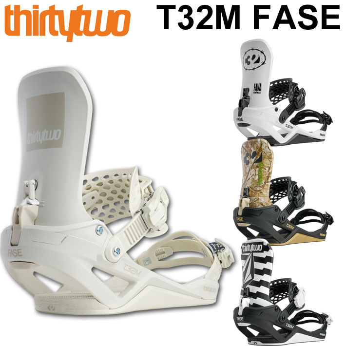 [予約商品] 26-27 ビンディング サーティーツー THIRTYTWO T32M FASE BINDING スノーボード バインディング 2026 2027 日本正規品
