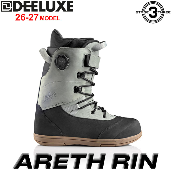 [予約商品] 26-27 ディーラックス DEELUXE ブーツ ARETH RIN アースリン S3 サーモインナーライト 國母和宏 使用 BOOTS スノーボード 2026 2027 日本正規品