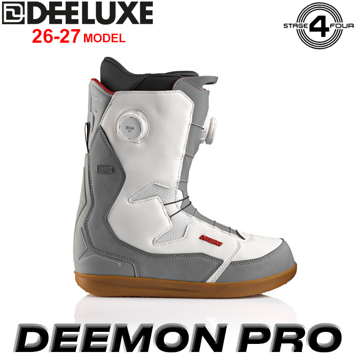 [取って置く商いもの] 26-27 ディーラックス DEELUXE ブーツ DEEMON PRO 天魔波旬 労働者階級  S4 サーモ下着類 熱働きかける スノーボード 2026 2027 日本定め事品