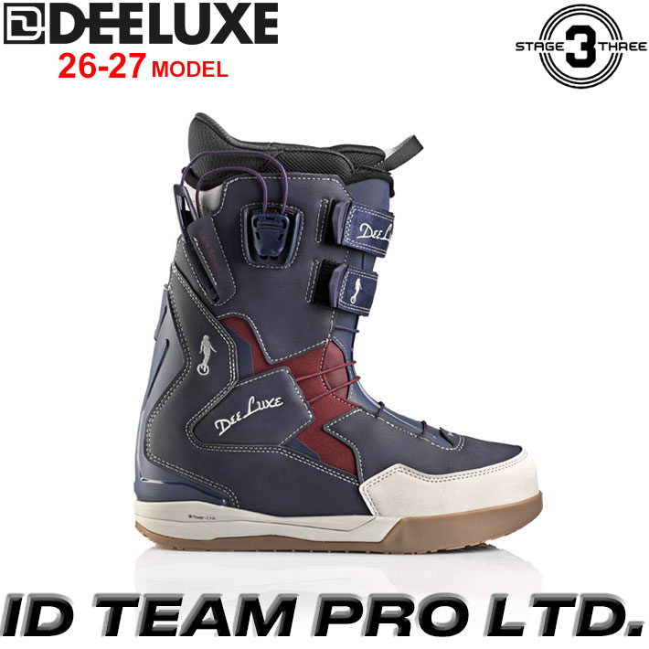 [取って置く商いもの] 30周年押さえるひな型 26-27 ディーラックス DEELUXE ブーツ ID TEAM PRO LTD アイディーチームプロ リミテッド S3 サーモインナーライト BOOTS スノーボード 2026 2027 日本定まり品