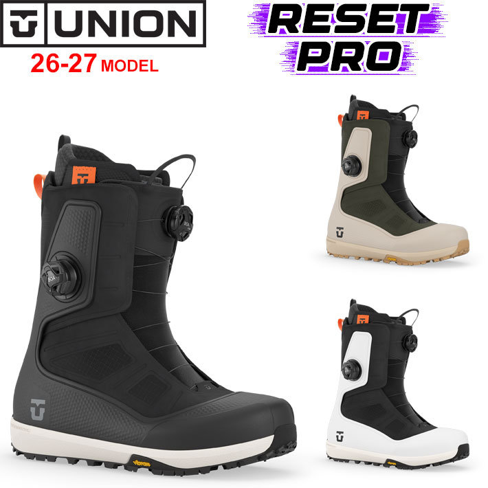 [取っておく商いもの] 分量制限事項 26-27 単位労働組合 UNION ブーツ RESET PRO リセット労働者階級 BOOTS スノーボード 2026 2027 日本置き目品