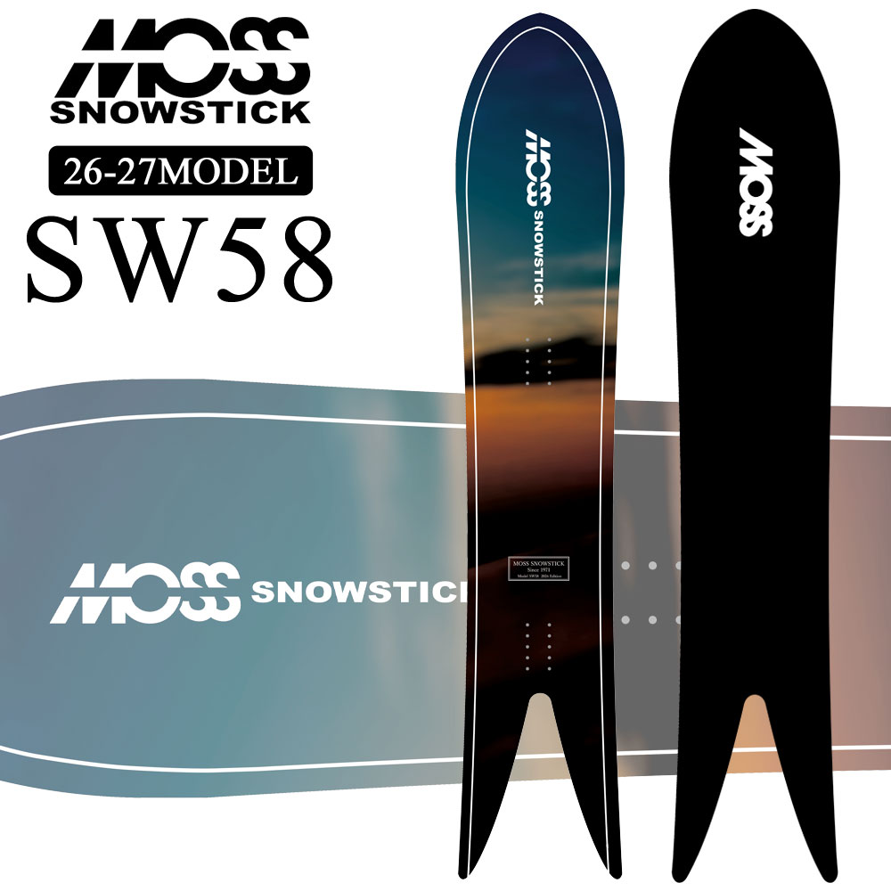 楽天市場】23-24 MOSS SNOWSTICK/モススノースティック SW62EX