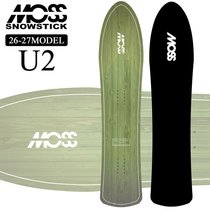 楽天市場】23-24 MOSS SNOWSTICK/モススノースティック U2 ユー2