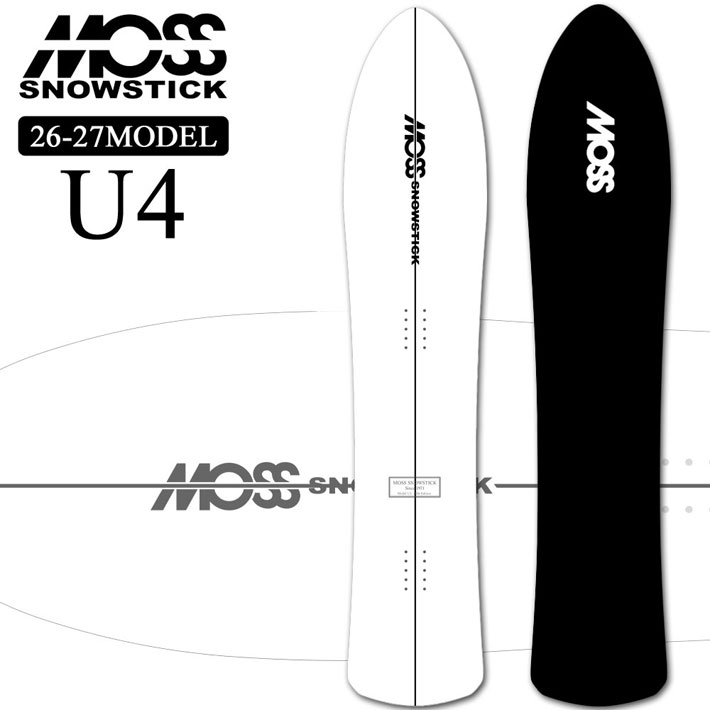 楽天市場】[予約商品] 26-27 MOSS SNOWSTICK パウダーボード U4