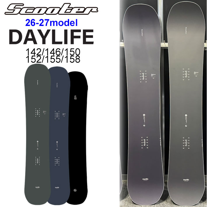 楽天市場】[予約商品] 26-27 SCOOTER DAYLIFE スクーター スノーボード