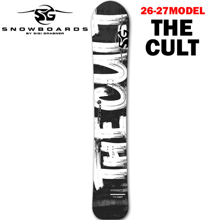 [予約商品] 26-27 エスジー SG スノーボード SNOWBOARDS THE CLUT 159cm 169cm カルト フリースタイル アルペン スノーボード 2026 2027 板 スノボ