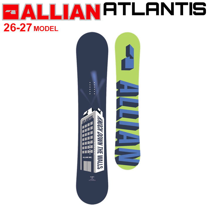 楽天市場】[予約商品] 26-27 ALLIAN スノーボード アライアン ATLANTIS 