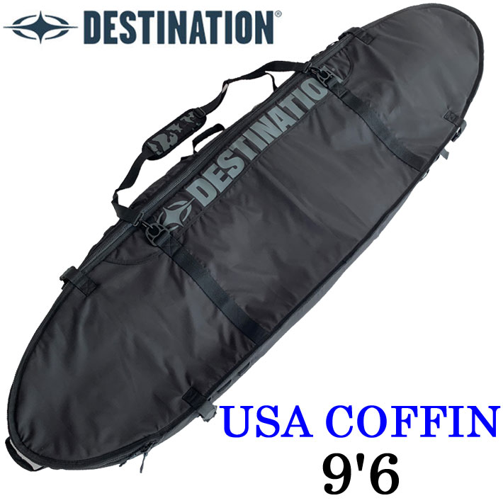 DESTINATION USA COFFIN 9\u00276 最終目標 サーフボードケース 周遊入れもの 捉え所の無い入れもの 周遊 [サーフトリップ特集]