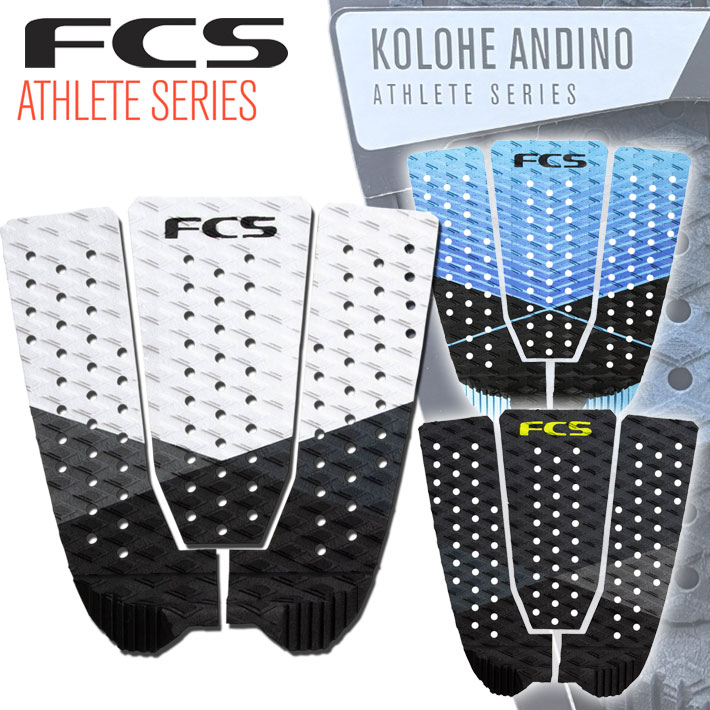 FCS KOLOHE ANDINOサーフィン デッキパット ショート用 B/Ｗ Amazon | FCS KOLOHE ANDINO TRACTION/エフシーエス コロヘアン