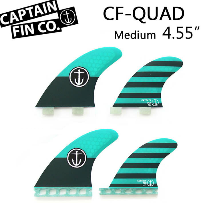 レビューで送料無料】 CAPTAIN FIN キャプテンフィン CF-QUAD MEDIUM