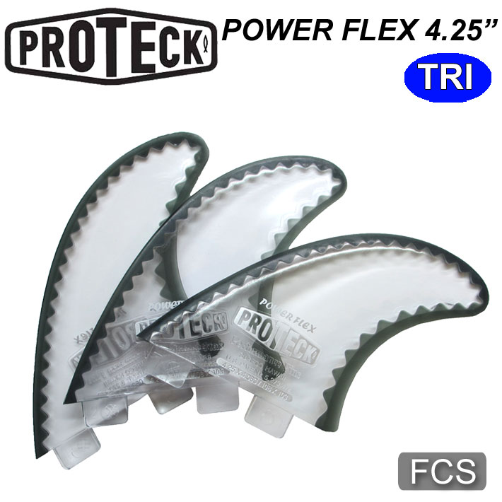 Proteckフィン 3枚セット クリア ONE WORLD LTD. / PROTECK FINS