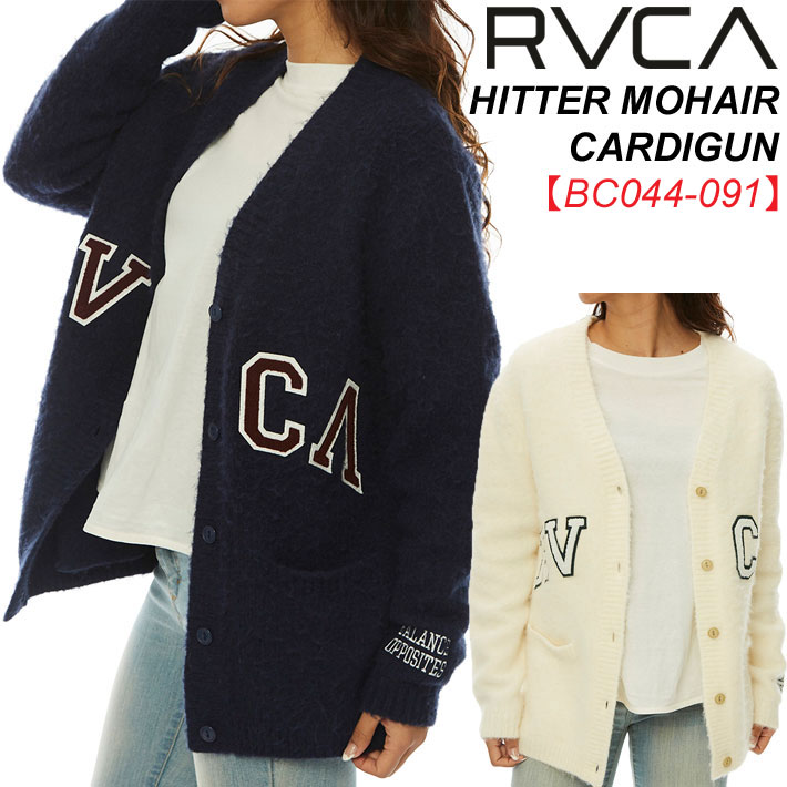 ルー RVCA/ルーカ レディース セーター ルーカ ロゴ ビッグサイズ ニット