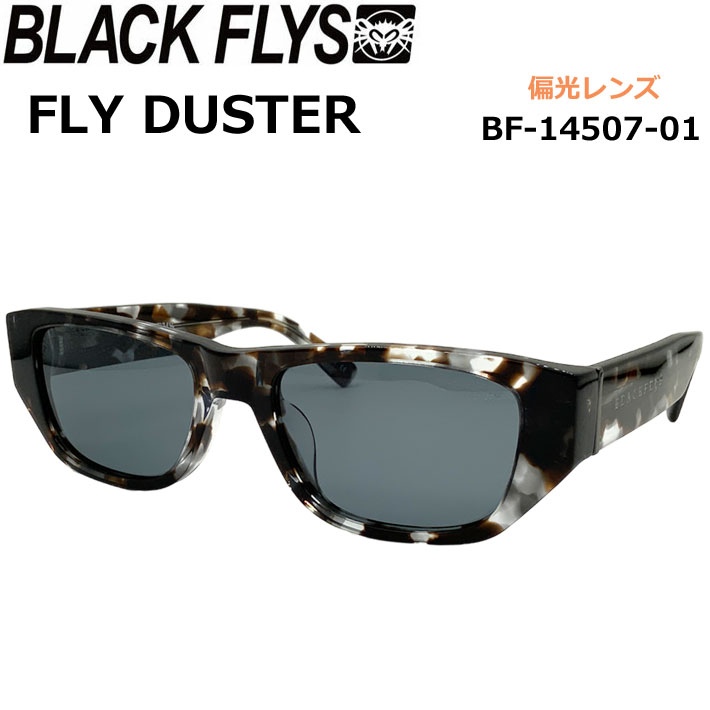 BLACK FLYS サングラス [BF-14507-01] ブラックフライ FLY DUSTER フライ ダスター POLARIZED LENS 偏光レンズ 偏光 ジャパンフィット【即】