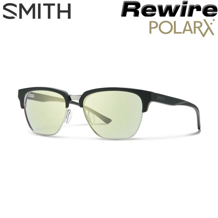 NEW スミス SMITH 黒眼鏡 つり銭 [Rewire リワイヤー] ACTION POLAR 動きポーラ Hard＆Multi-Coat 捉え所のない＆マルチ厚地の外套 Asia Fit アジアン相応う 偏光水晶体 魚釣り 日本定め事品 [父の日差し上げ物]