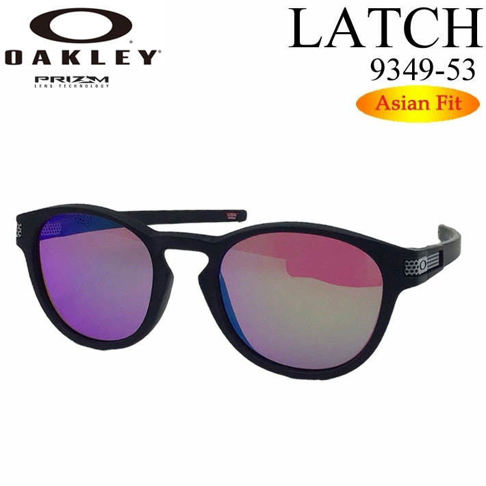 オークリー サングラス OAKLEY LATCH ラッチ 9349-53 ストリート スケートボード タウン Asia Fit アジアンフィット 日本正規品【即】
