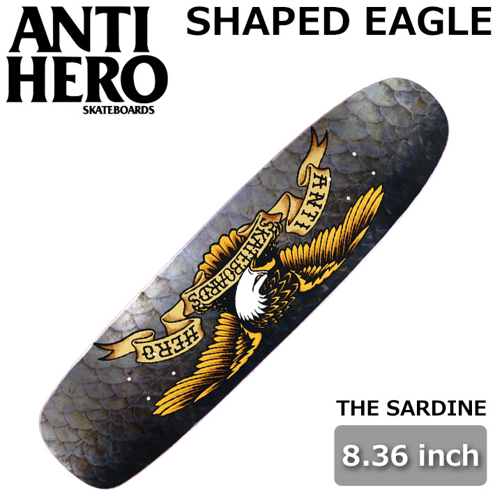 ANTIHERO 10 インチ　デッキ 楽天市場】スケート デッキ ANTI HERO アンチヒーロー スケート