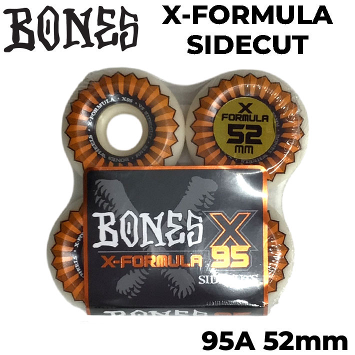 スケートボード　ハードウィール　bones x-formula x95 53mm BONES ハード ウィール ボーンズ スケボー X-FORMULA TIMELESS