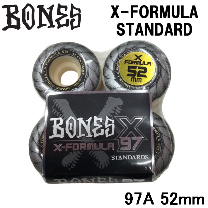 スケートボード BONES X FORMULA 52mm 99a Amazon.com : Bones Wheels X-Formula Standards Skateboard Wheels