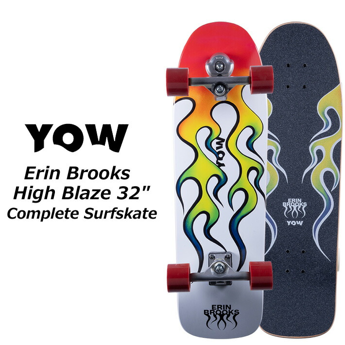 [予約商品] YOW ERIN BROOKS HIGH BLAZE 32インチ [2] ヤウサーフスケート エリン・ブルックス YOW Meraki S5sシステム【購入特典付】