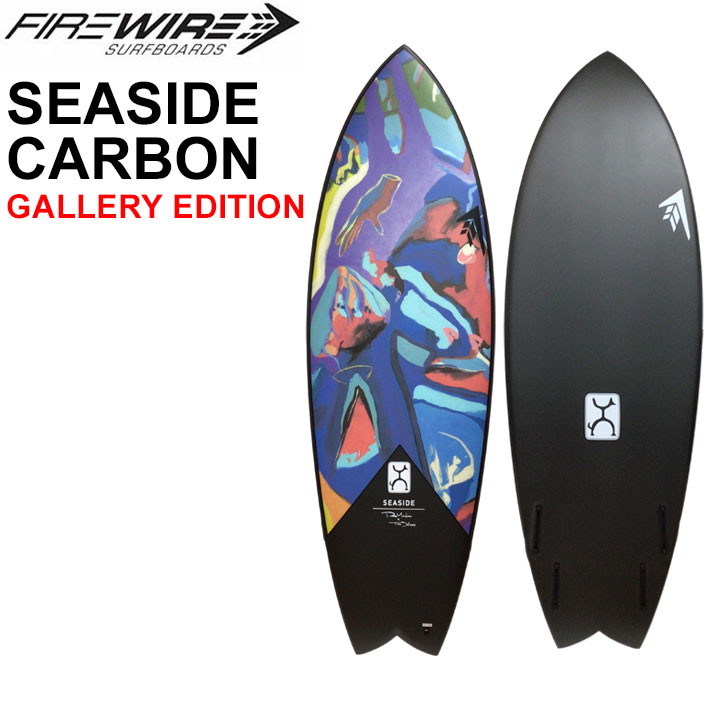 [即出荷] 世界限定400本 FIREWIRE SURFBOARDS ファイヤーワイヤー サーフボード Seaside Carbon Gallery Edition Model シーサイド カーボン 5'6／5'8 HELIUM Rob Machado ロブマチャド Todd DiCiurcio ショートボード 日本正規販売店 [営業所留め送料無料]｜フォローズ　surf＆snow 162,250円
