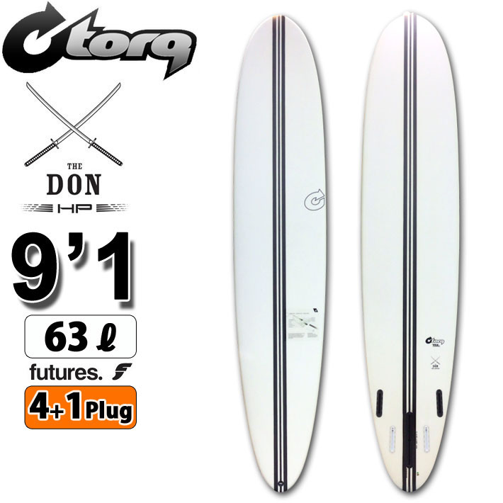 Torq surfカーボン ロングボード 9’1\" リーシュ、fin付 TORQ Surfboard トルクサーフボード LONGBOARD 9'6