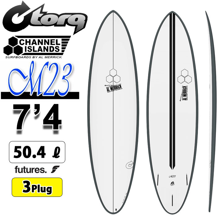 2026 torq surfboard トルク サーフボード X-LITE M23 7'4 [Graphite Pinline] エム23 ファンボード AL MERRICK アルメリック CHANNEL ISLANDS チャンネルアイランド エポキシボード ミッドレングス 初級者 初心者 ビギナー [営業所留め送料無料]｜フォローズ　surf＆snow 65,945円