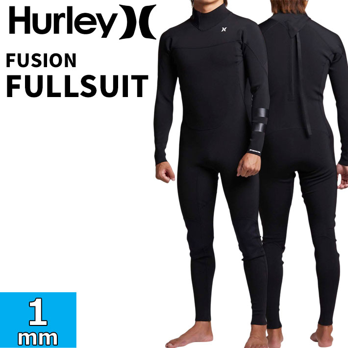 2026 ハーレー Hurley ウェットスーツ メンズ フルスーツ [MZFLFU] FUSION 1MM フュージョン FULL SUIT BACK ZIP バックジップ ジャージ サーフィン ウエットスーツ UV PROTECTION／WARM WATER 日本正規品【即】