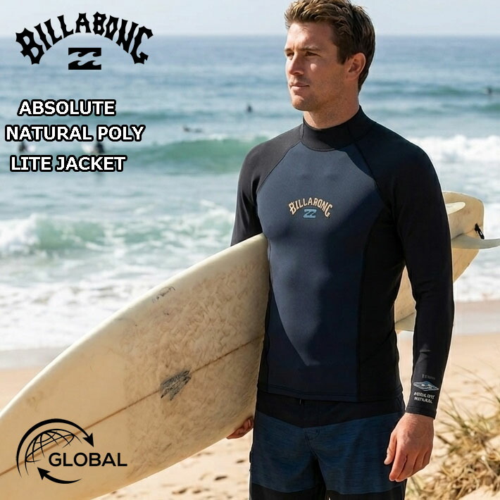 26 ビラボン バックジップ ウェットスーツ ジャケット [BG018-151] BILLABONG ABSOLUTE LITE グローバル｜フォローズ　surf＆snow