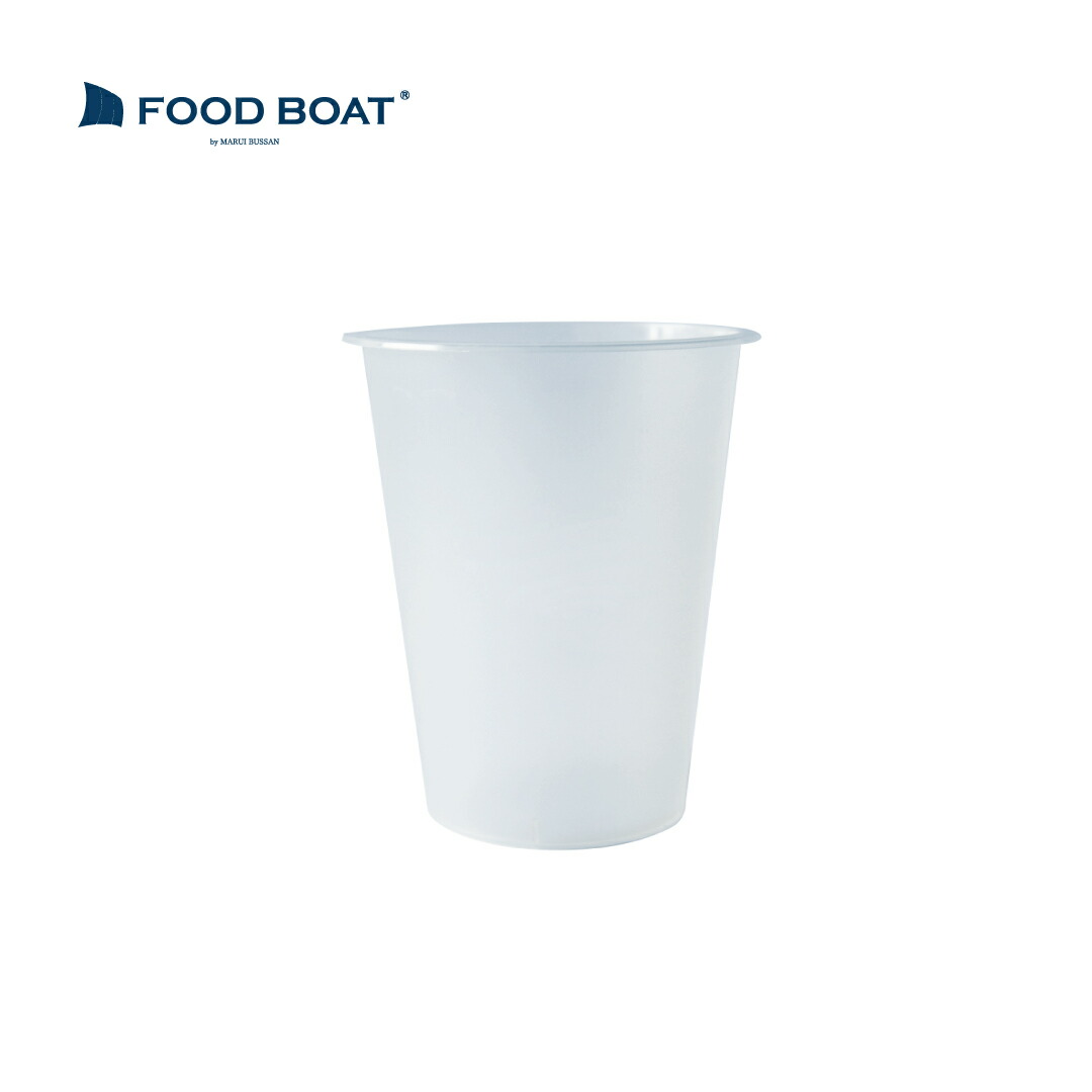 90パイ 半透明カップ12オンス（PP）25個&times;20袋&times;2（1000入）｜FOOD BOAT