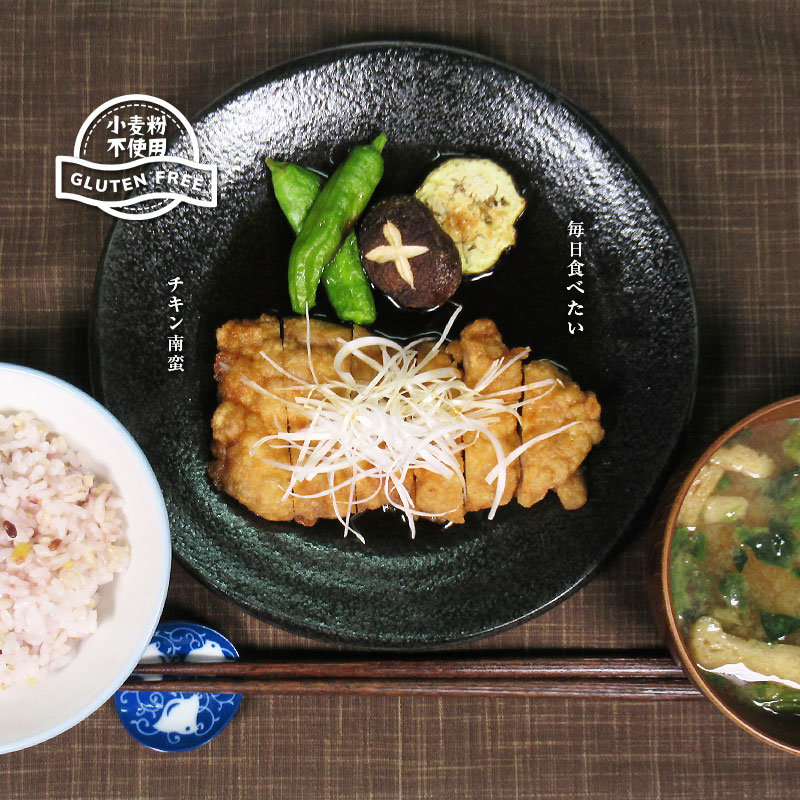 楽天市場 グルテンフリー チキン南蛮1g 8食ミールキットセット宮崎県産ムネ肉 グルテンフリー甘酢たれ付 一枚肉タイプ 冷凍 チキン南蛮 お惣菜直販 シーズン