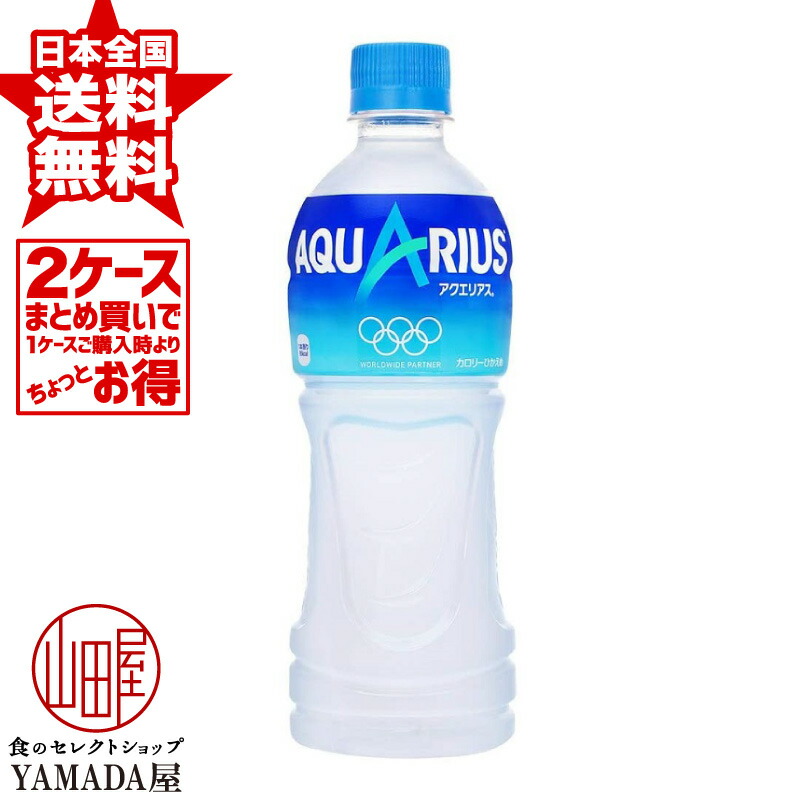 楽天市場】【2ケースセット】 アクエリアス 1日分のマルチビタミン PET 500ml 48本(24本×2箱) AQUARIUS アクエリ  スポーツドリンク 清涼飲料水 ペットボトル 日本コカ・コーラ : 食のセレクトショップ山田屋