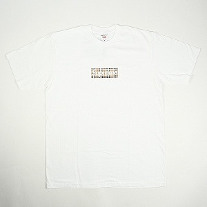 SUPREME シュプリーム &times;Burberry 22SS Box Logo Tee BOXロゴTシャツ 白 Size 【XL】 【新古品・未使用品】 20734654｜ブランド古着のフールズジャッジ