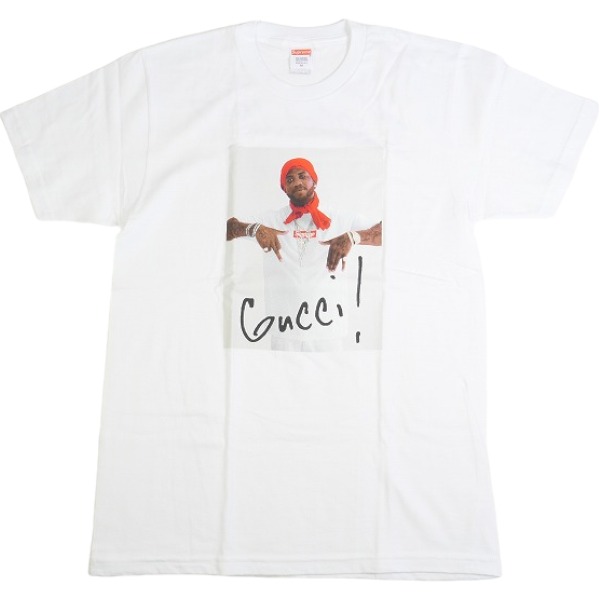 SUPREME シュプリーム 16AW Gucci Mane Tee White Tシャツ 白 Size 【S】 【新古品・未使用品】 30007517｜ブランド古着のフールズジャッジ