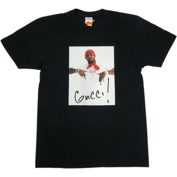 SUPREME シュプリーム 16AW Gucci Mane Tee Black Tシャツ 黒 Size 【M】 【新古品・未使用品】 30007518｜ブランド古着のフールズジャッジ