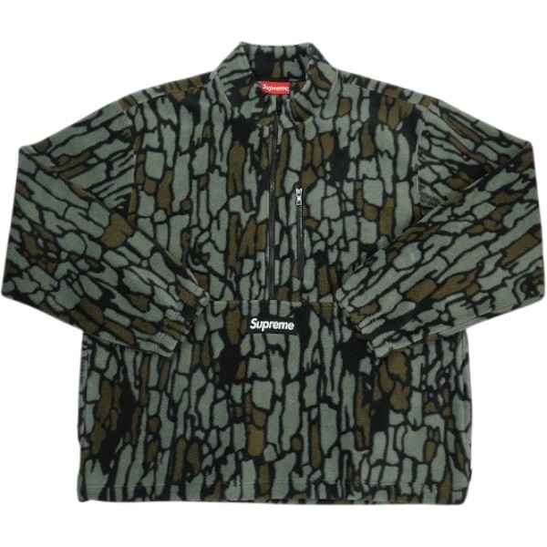 SUPREME シュプリーム 20AW Polartec Half Zip Pullover フリースジャケット 灰 Size 【L】 【中古品-ほぼ新品】 30009250