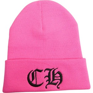 CHROME HEARTS クロム・ハーツ CH WATCH CAP NEON PINK ビーニー さくら色 Size 【無償性】 【新古品・未当て嵌める品】 20832100