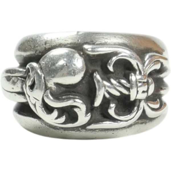 CHROME HEARTS クロム・ハーツ HEART DAGGER RING SILVER ダガーリング 銀 Size 【18号】 【中古品-好いたらしい】 20839496