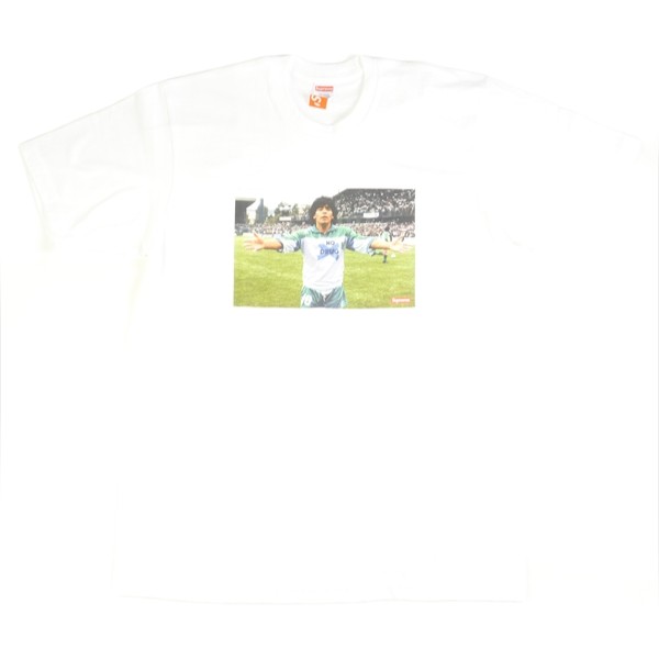 SUPREME シュプリーム 24SS Maradona Tee White プルオーバー 白 Size 【L】 【新古品・未当て嵌める品】 30007932