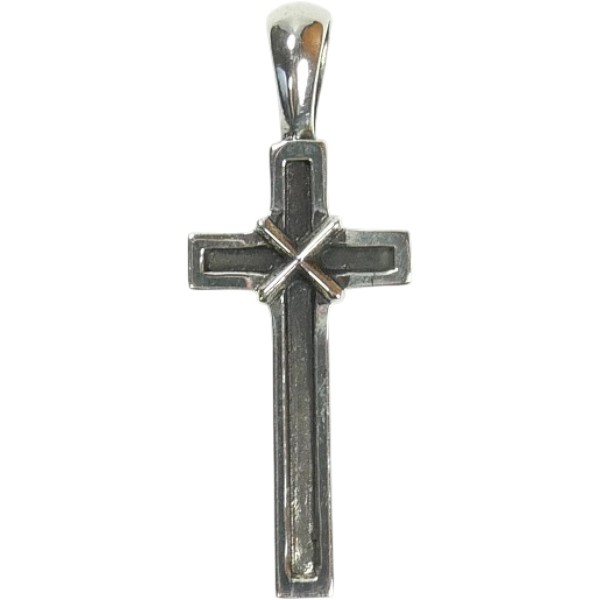 CHROME HEARTS クロム・ハーツ MAPLE THORPE CROSS PENDANT CHARM クロスペンダントトップ 銀 Size 【無償性】 【新古品・未当て嵌める品】 30008821